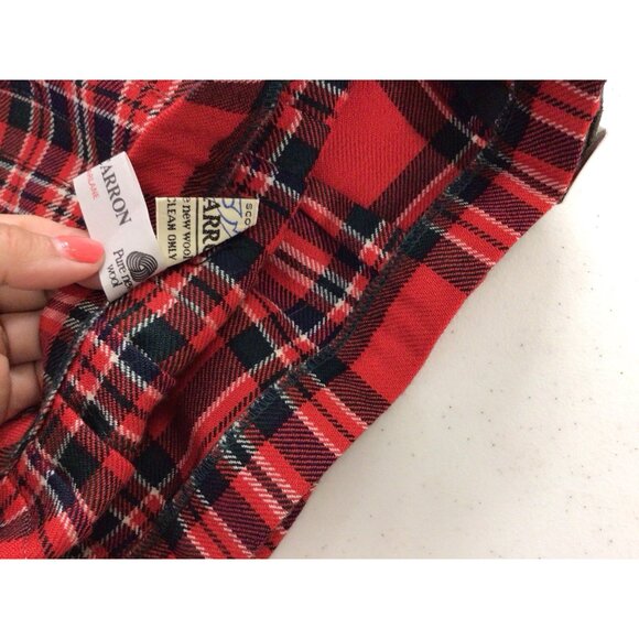 Lochcarron Plaid Wool Skirt Authentic Tartan Kilt Made In Scotland Women Small - Picture 8 of 8